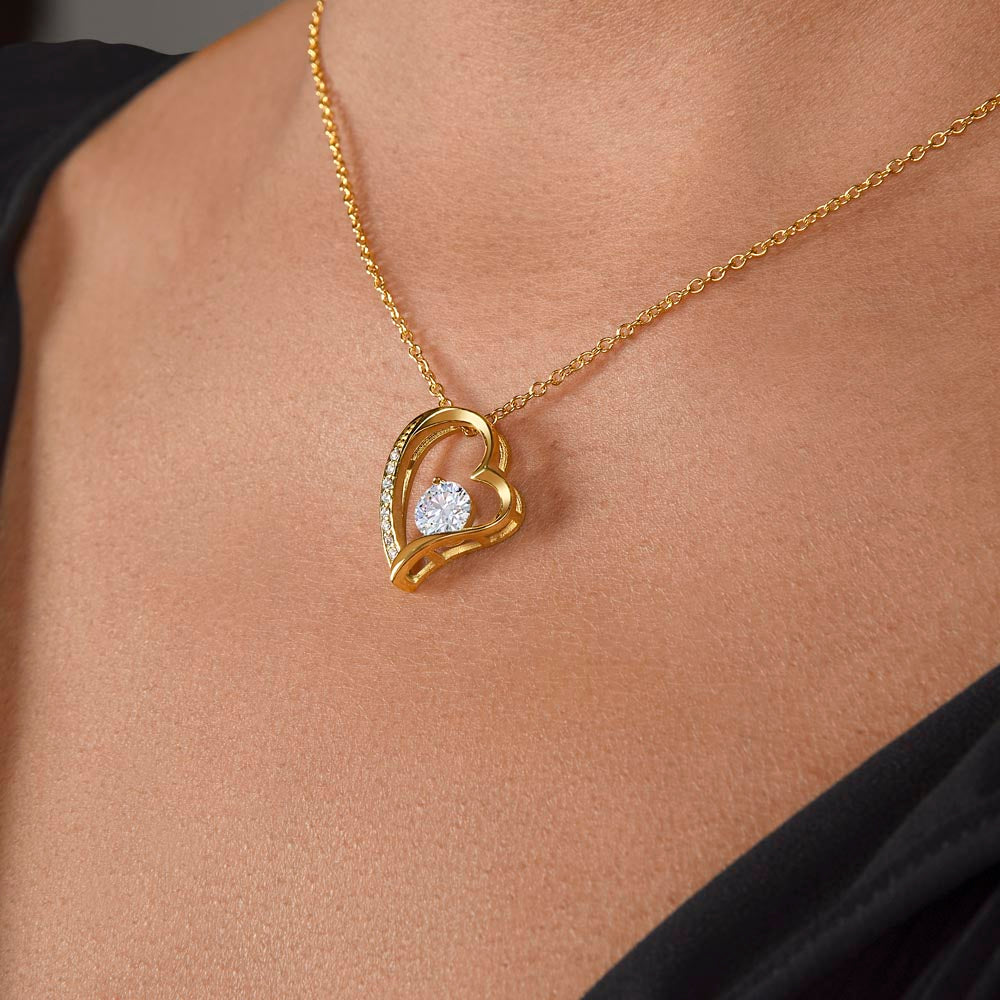 [Limited Edition] Luxury Gift for Daughter - Gold Forever Love Necklace