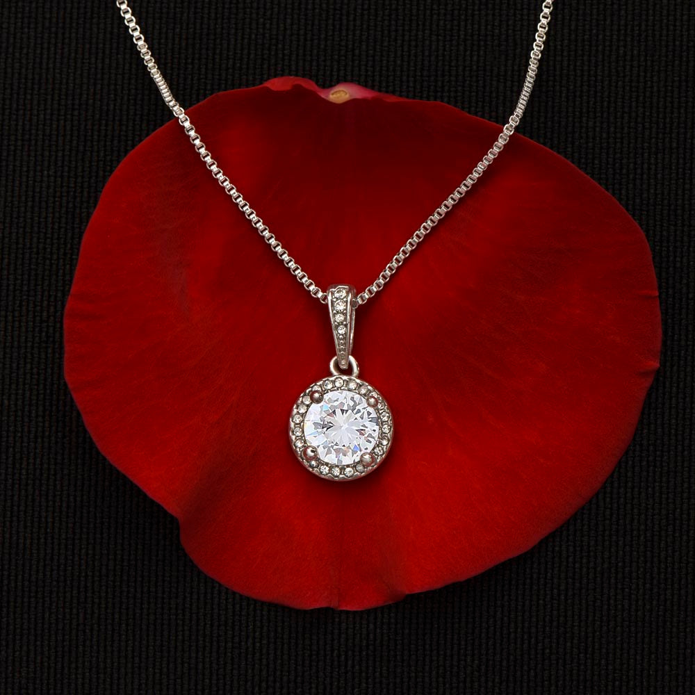 Emotional Gift For Daughter - Solitaire Necklace