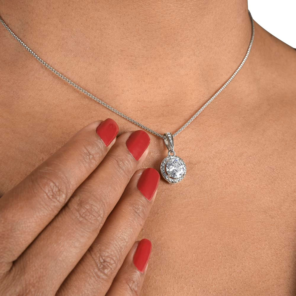 Luxe Daughter Gift - Solitaire Necklace