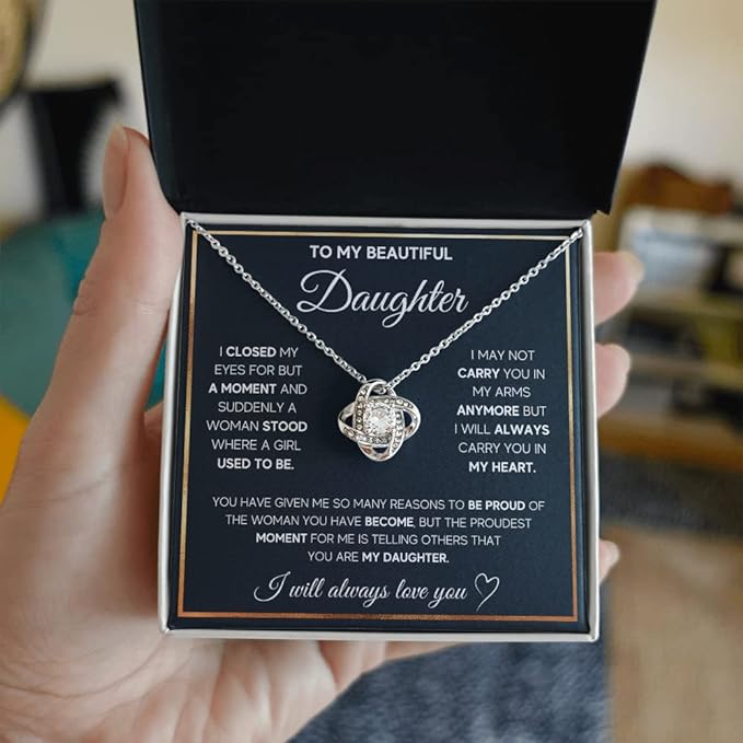 Gifts for Daughter, Daughter Necklace, To My Daughter Necklace - SO-7518889  - ZILORRA | Zilorrausa