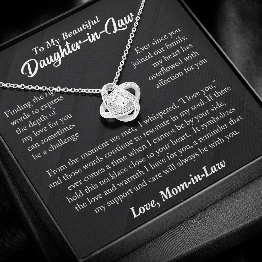 Beautiful Daughter-in-Law : Love Knot Necklace