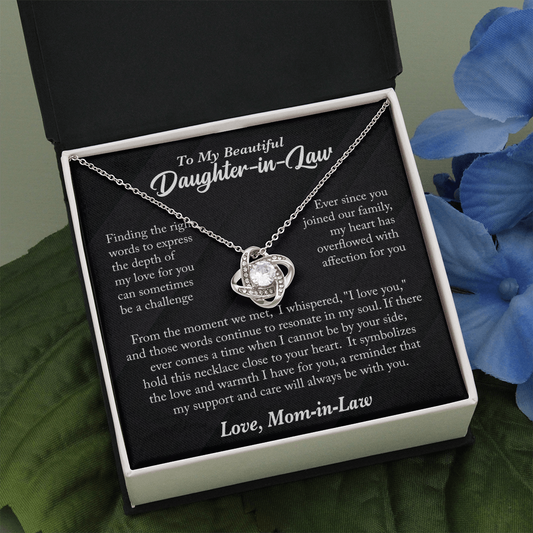 Beautiful Daughter-in-Law : Love Knot Necklace