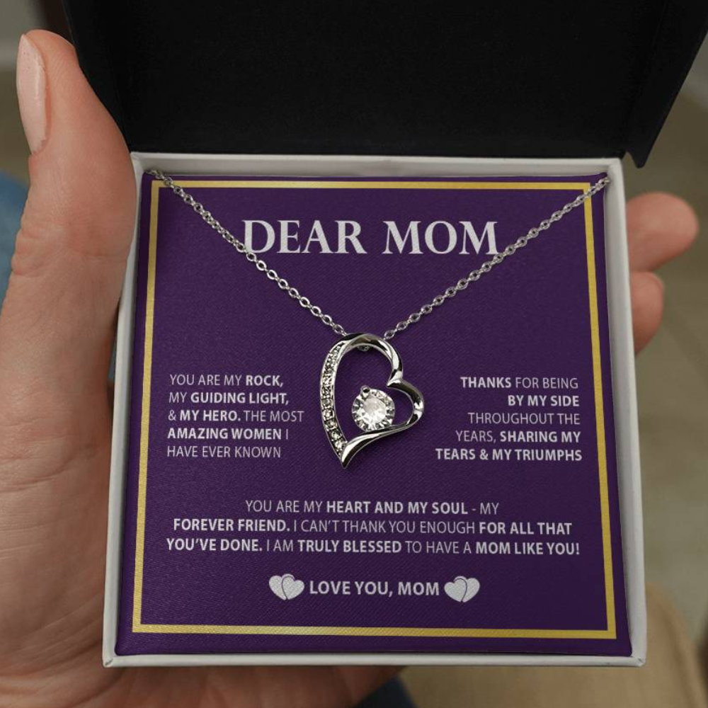 Forever Love Gratitude Necklace: A Tribute to Mom