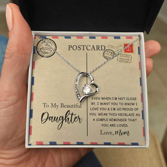 Beautiful Daughter - Forever Love Necklace