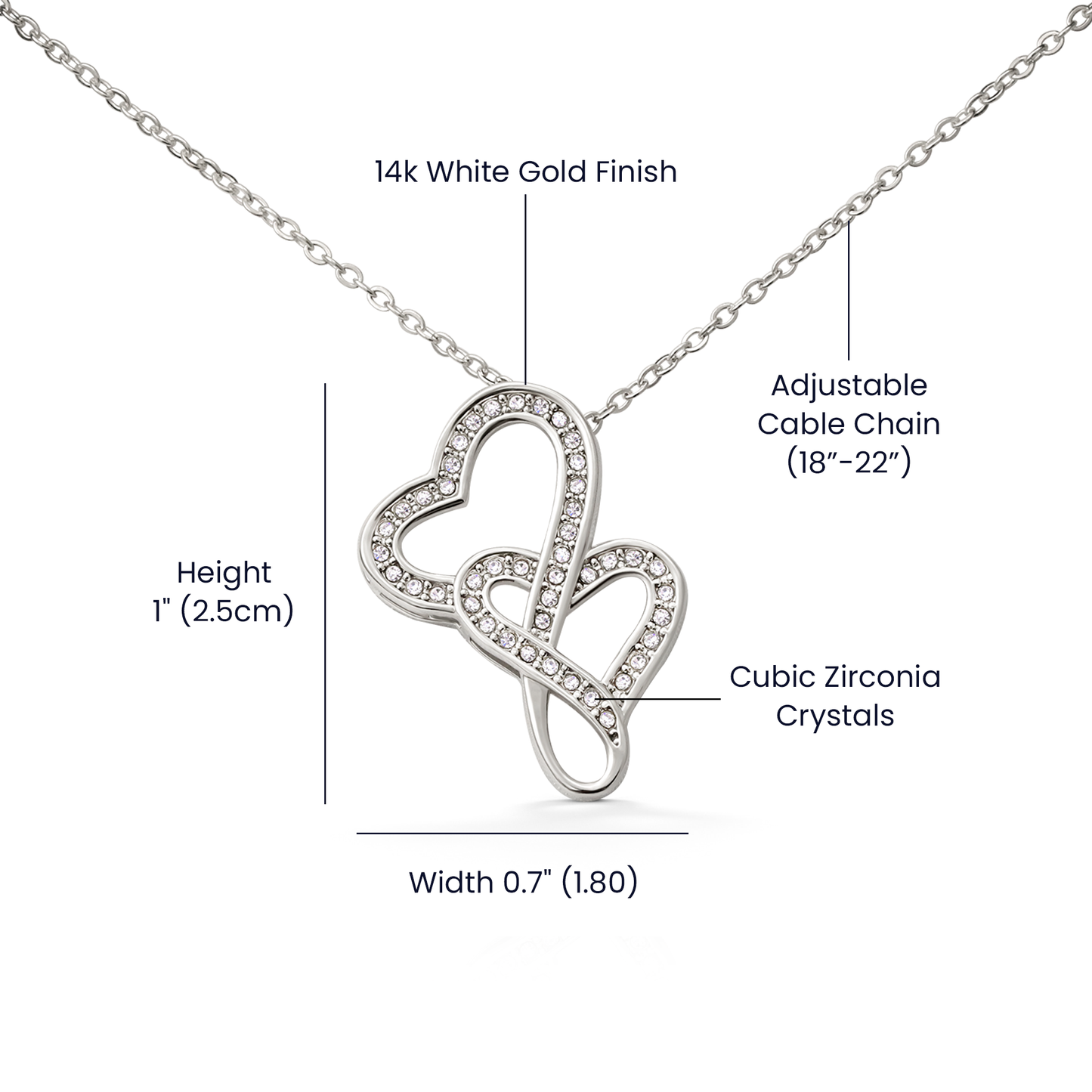 Heart to Heart Wife Necklace