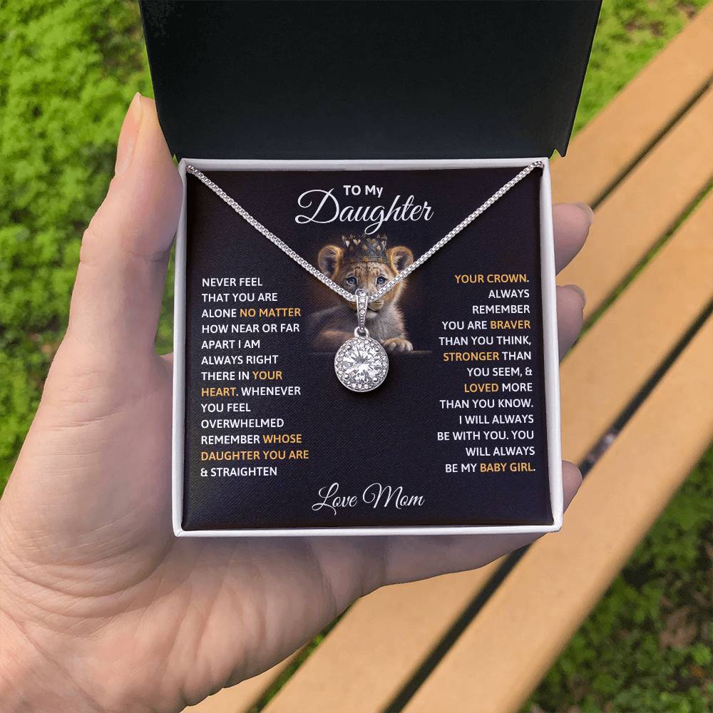 Luxe Daughter Gift - Solitaire Necklace