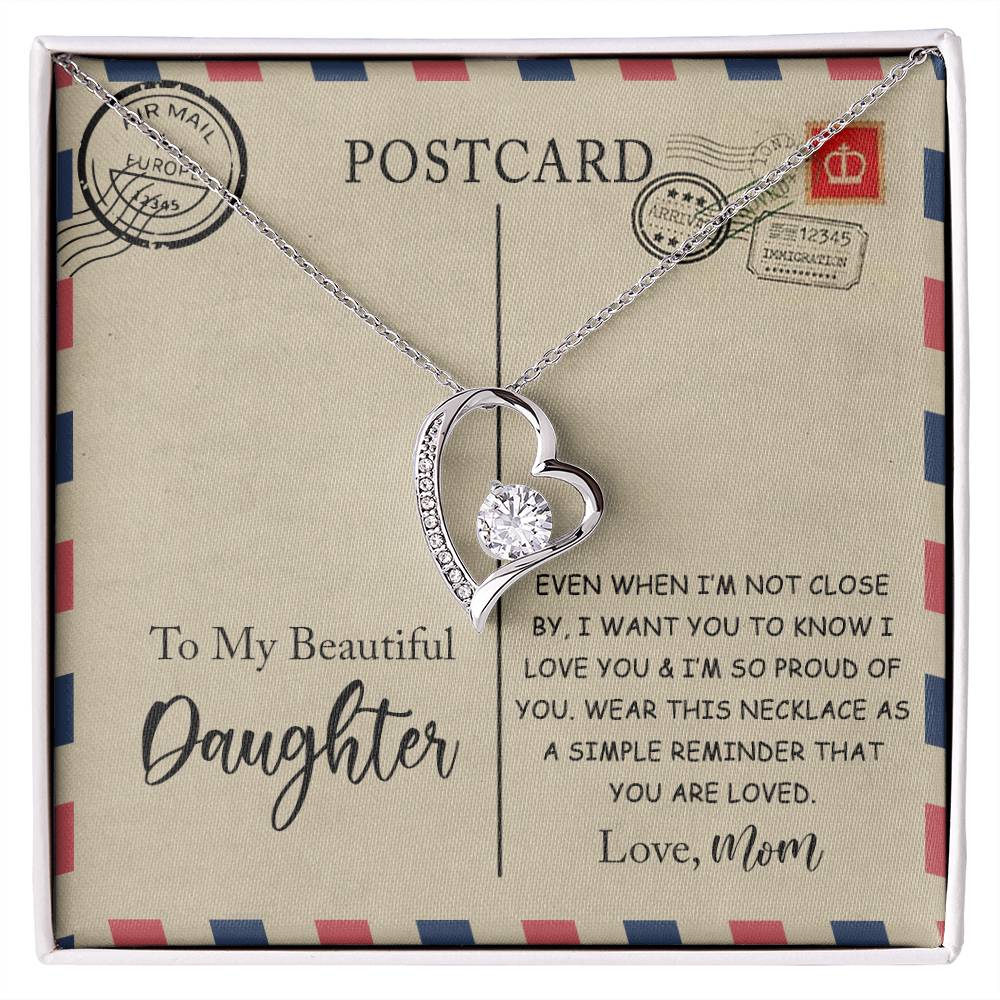 Beautiful Daughter - Forever Love Necklace