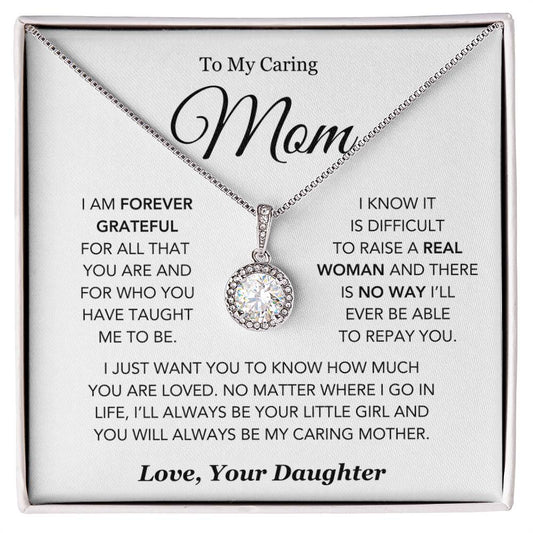 Luxe Mom Gift - Solitaire Necklace