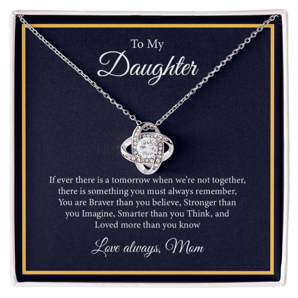 Boundless Love: [Limited Edition] Daughter's Love Knot Necklace