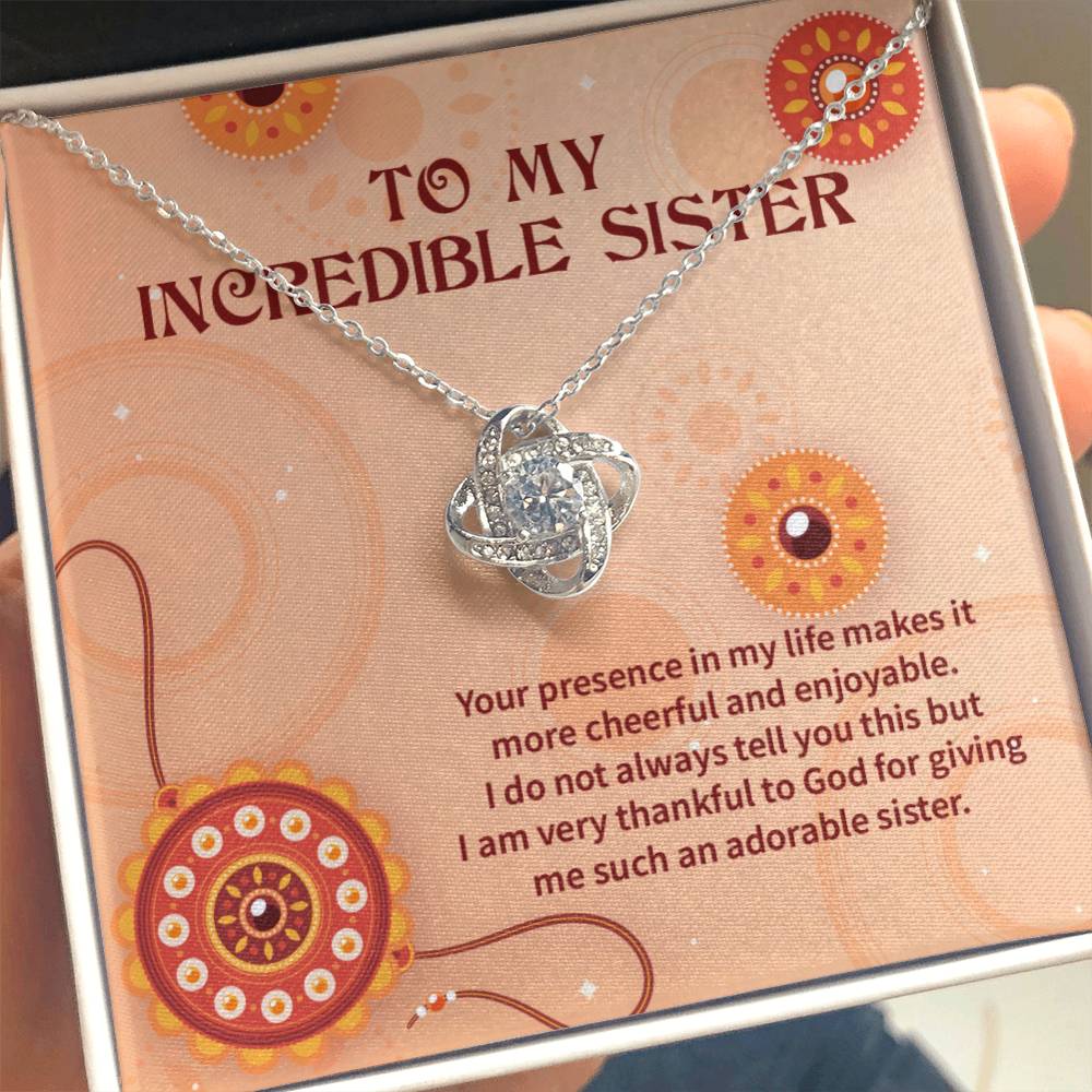 To My Incredible Sister: Happy Raksha Bandhan