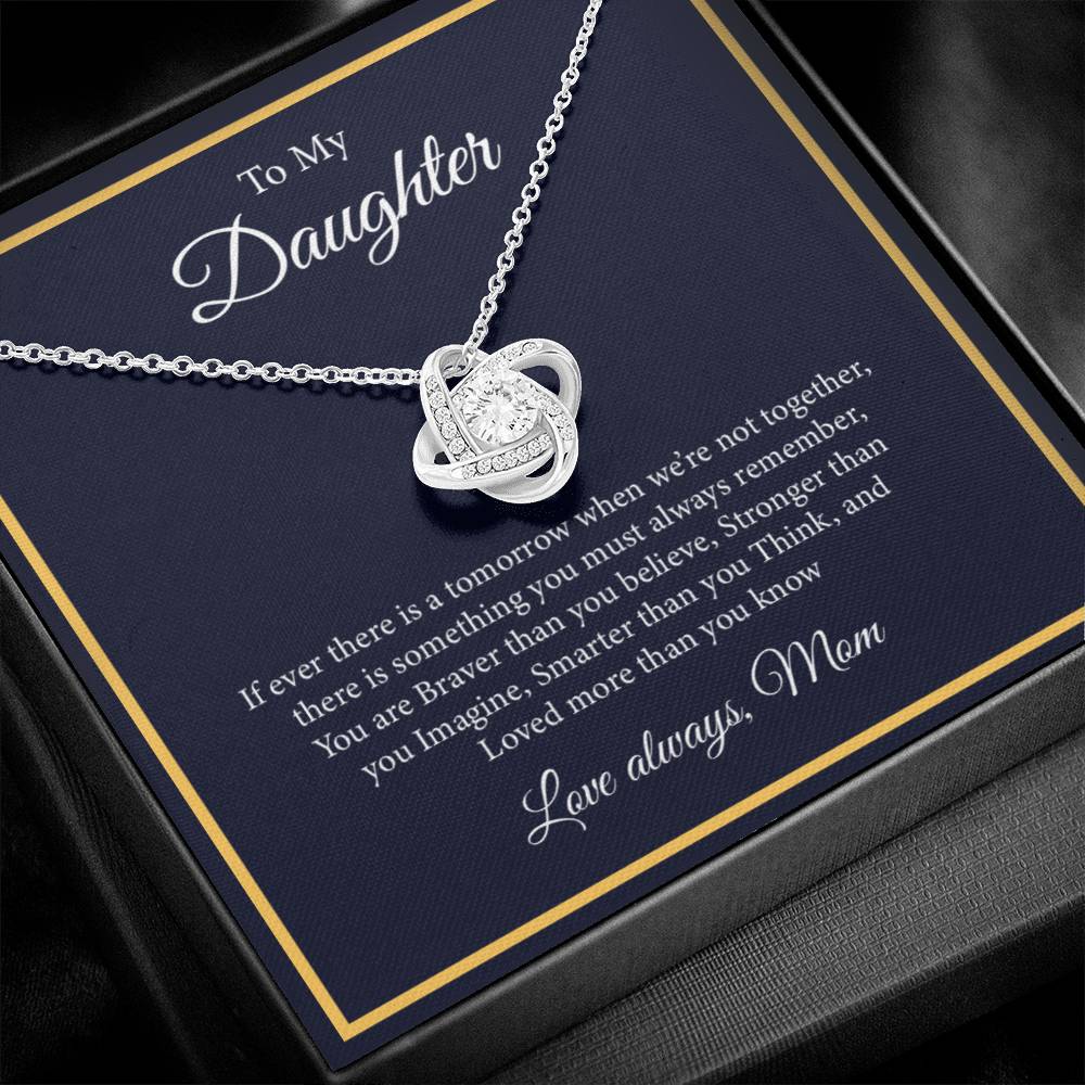 Boundless Love: [Limited Edition] Daughter's Love Knot Necklace