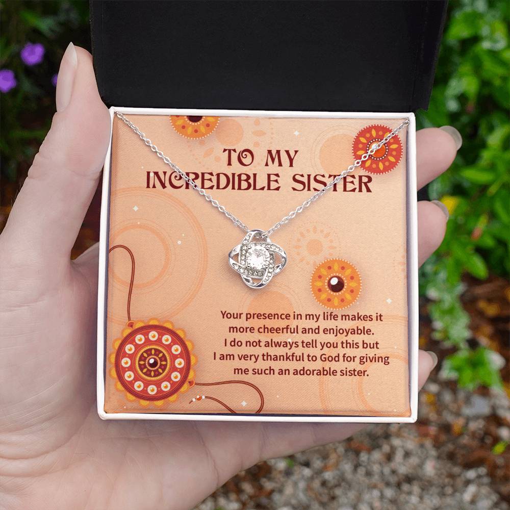 To My Incredible Sister: Happy Raksha Bandhan