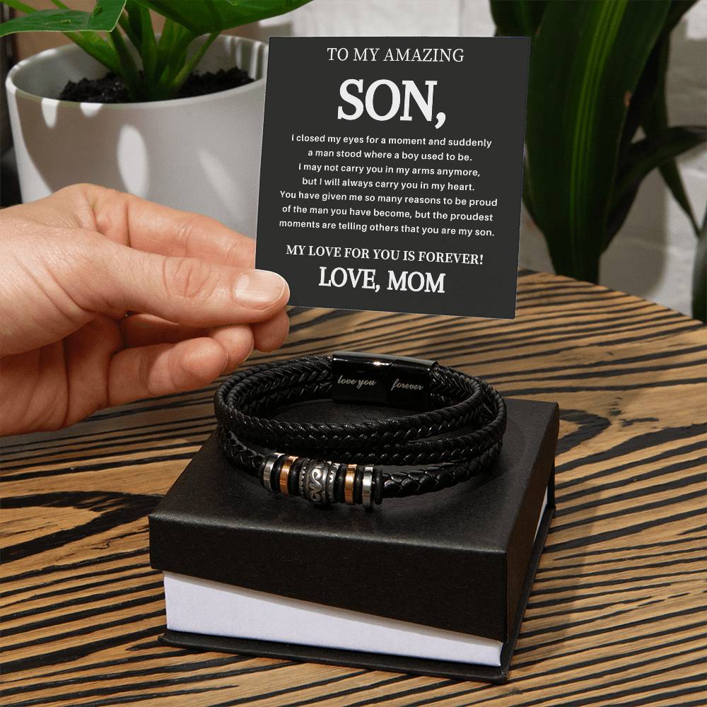 Amazing Son - Love You Forever Bracelet