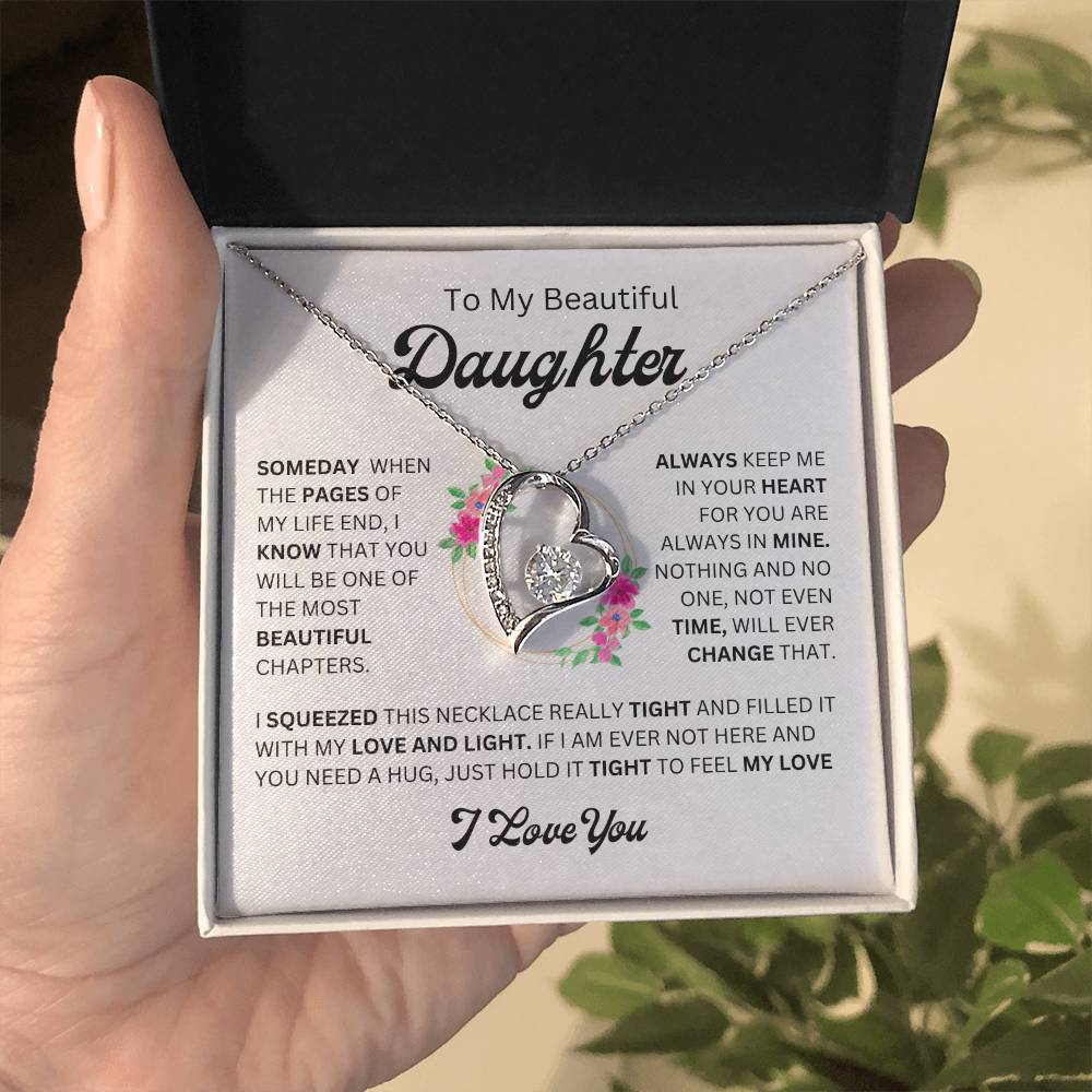 Everlasting Love: Daughter's Forever Charm Pendant