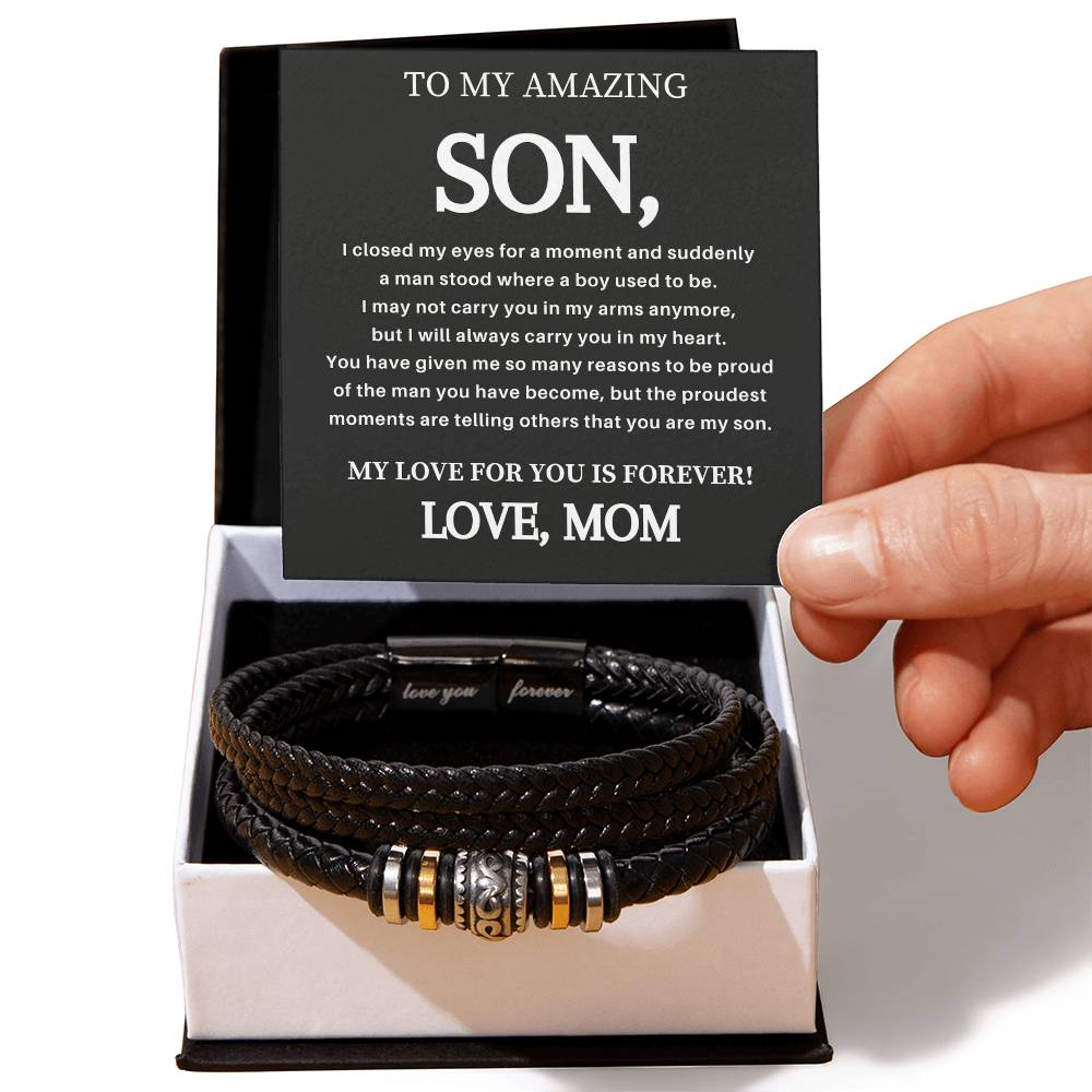 Amazing Son - Love You Forever Bracelet