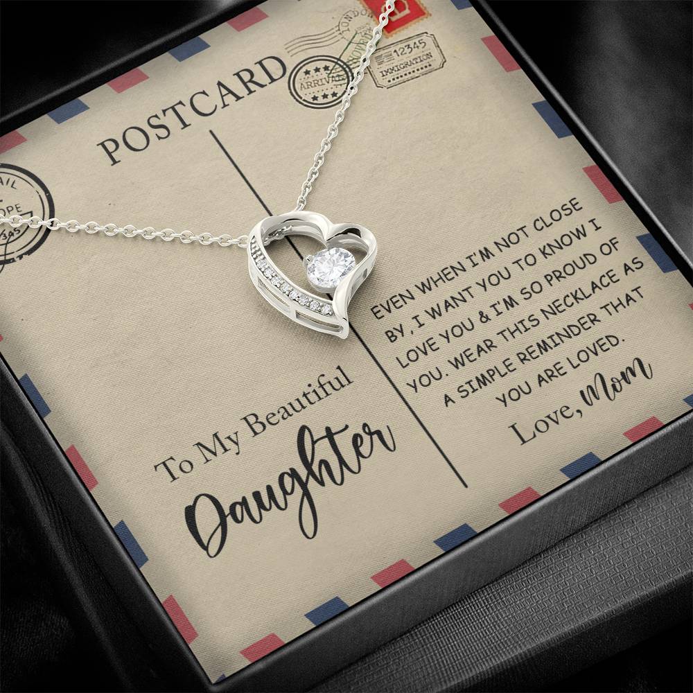 Beautiful Daughter - Forever Love Necklace