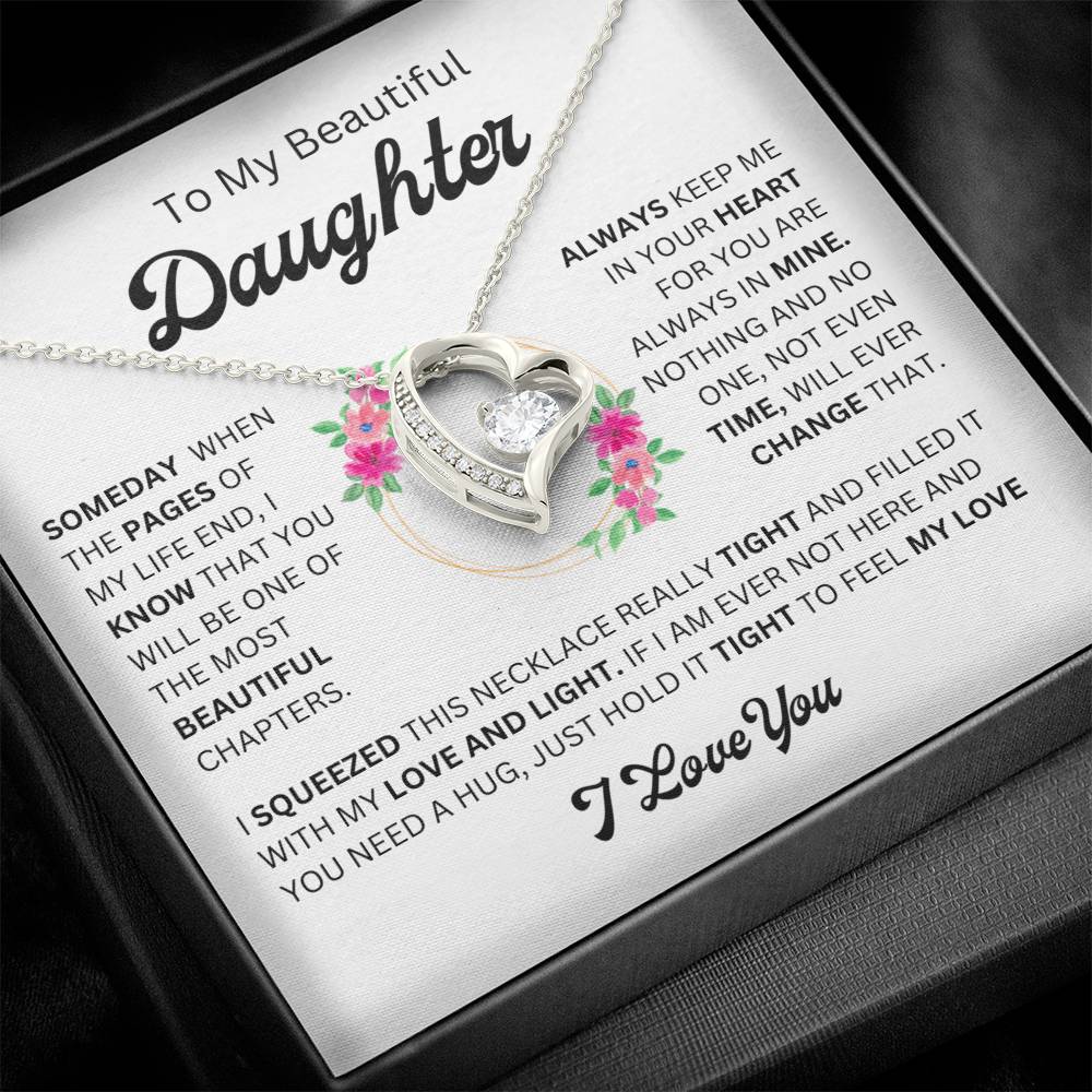 Everlasting Love: Daughter's Forever Charm Pendant