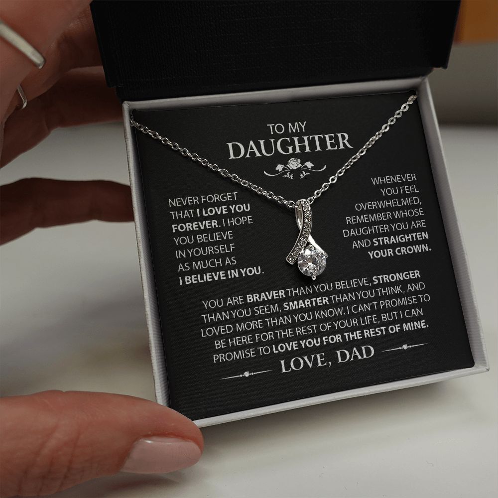 [Almost Sold Out] Heartfelt Gift for Daughter From Dad - Alluring Beauty Necklace