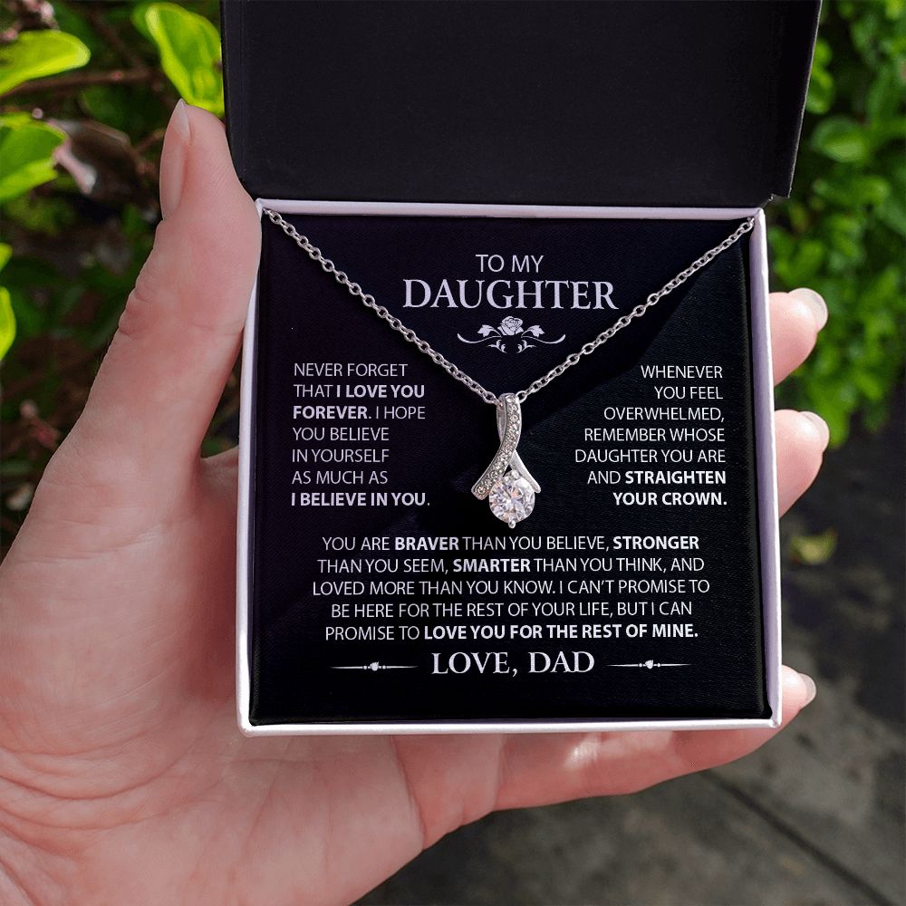 [Almost Sold Out] Heartfelt Gift for Daughter From Dad - Alluring Beauty Necklace