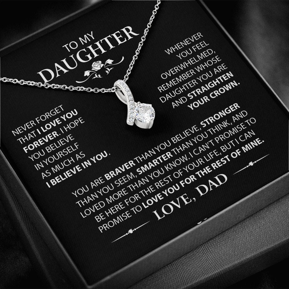 [Almost Sold Out] Heartfelt Gift for Daughter From Dad - Alluring Beauty Necklace