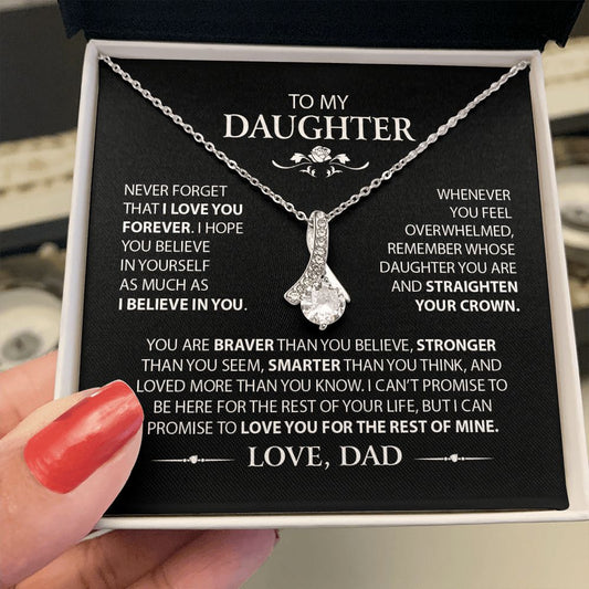 [Almost Sold Out] Heartfelt Gift for Daughter From Dad - Alluring Beauty Necklace