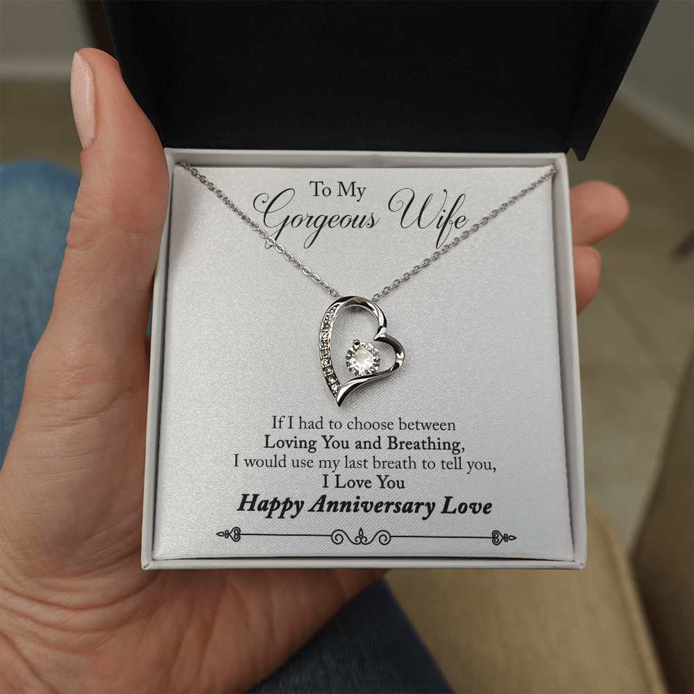 Unique Gift For Wife - Forever Love Necklace