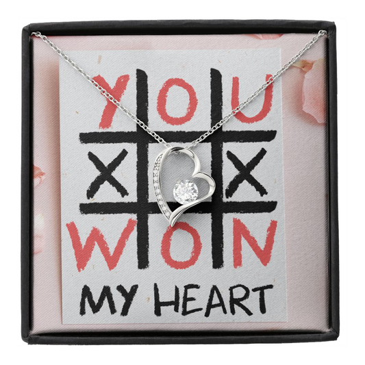 You Won My Heart - Forever Love Necklace